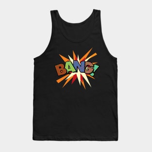 Comic Book Pop Art BANG Tank Top